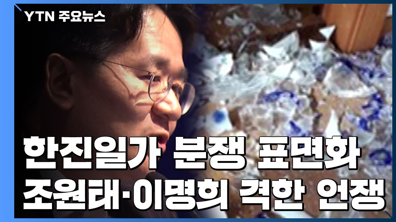 "조원태 회장, 물건 부수며 소란"...한진家 분쟁 표면화 / YTN