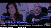 Gloria Lago y Cristina Segui cierran el pico al adoctrinador de niños catalanes