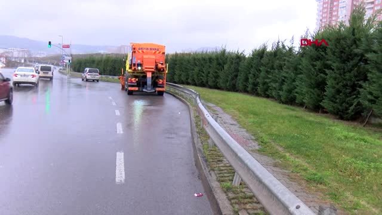İstanbul'da kar önlemi