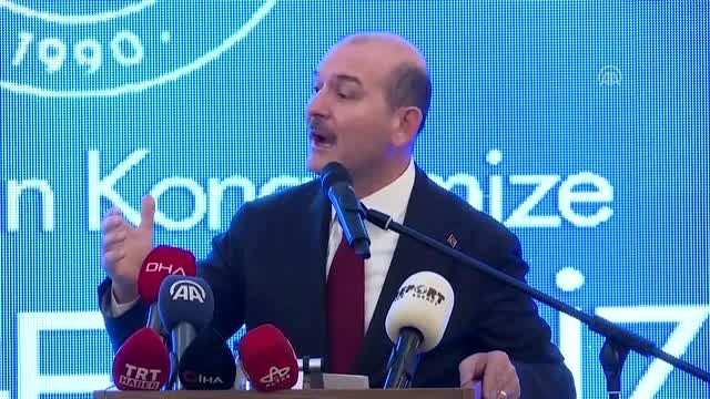 İçişleri Bakanı Soylu, Karadeniz Vakfı Genel Kurulu'nda konuştu (2)