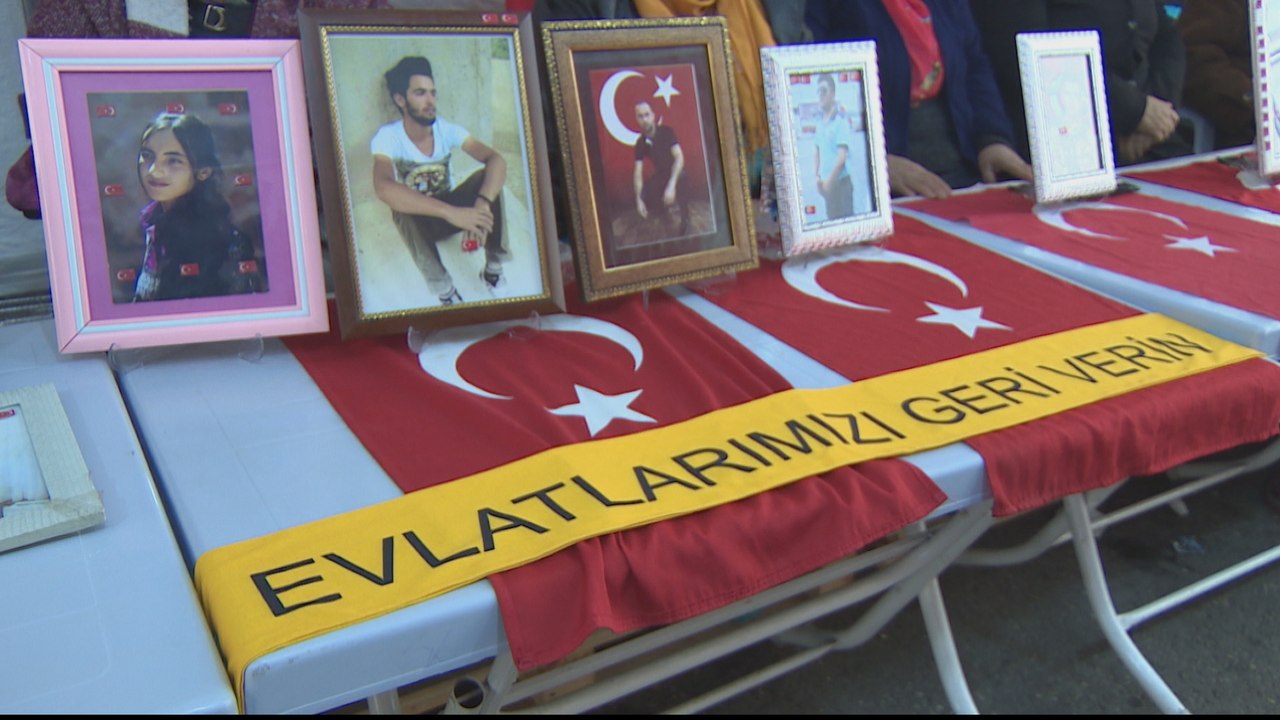 Turkey protesters call for return of those abducted by PKK