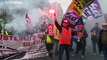 Franceses voltam às ruas contra a reforma das pensões