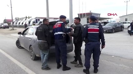 Antalya serik'te polis ve jandarmadan uygulama