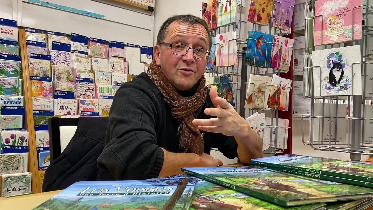 Immense succès pour « Les Vosges, une terre d’Histoire » de Bertrand Munier
