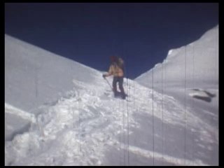 Ski à la Pointe de la Tête Noire 2842 m - Massif du Galibier