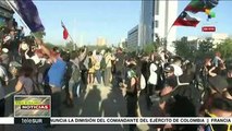 teleSUR Noticias: Nueva jornada de represión a protestas en Chile