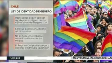 Chile: entra en vigencia la Ley de Identidad de Género