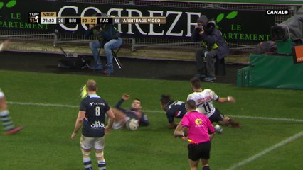 Top 14 - Le 6e essai du Racing 92 signé Brice Dulin