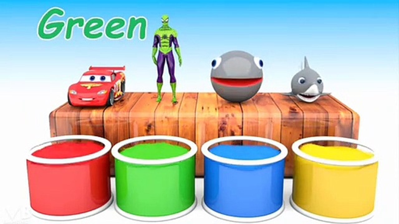 Learn Colors with Lightning McQueen Magic Liquid
