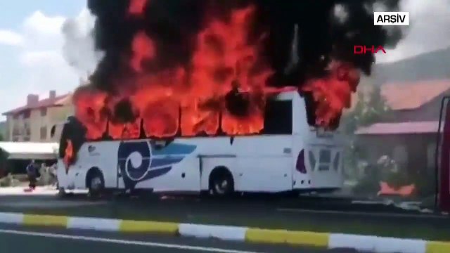 Otobüste yangın söndürme sistemleri zorunluluğu