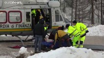 Avalancha faz três mortos em Itália