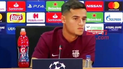 Coutinho: "Messi es el mejor jugador del mundo y de la historia"