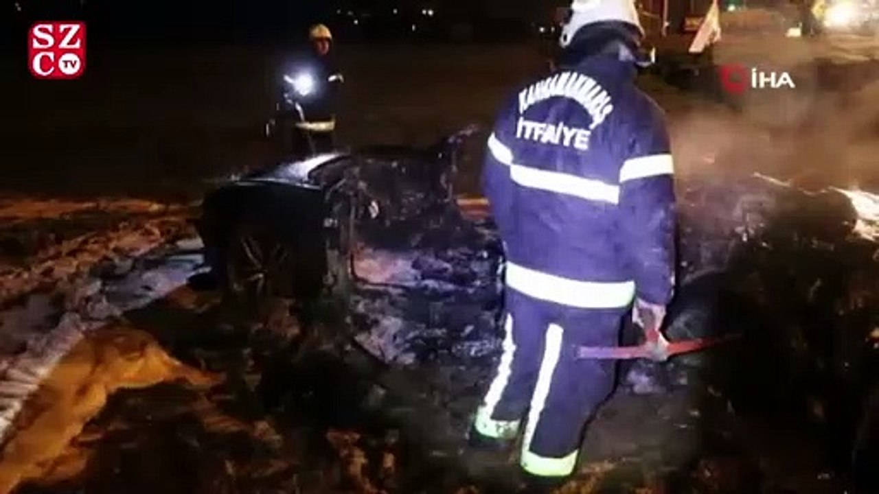 Bu araçtan burnu bile kanamadan çıktılar!