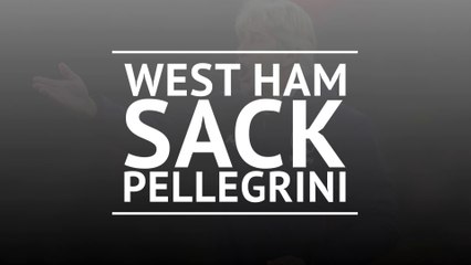 West Ham sack Pellegrini