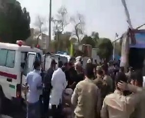 Varios muertos en un atentado durante un desfile militar en el sur de Irán