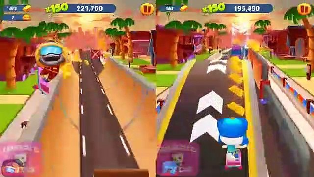 RUN- RUN- RUN- TALKING TOM GOLD RUN NEW HALLOWEEN 2019 FIREMAN TOM VS GENIE ANGELA