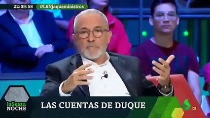 El bufón Sardá duda de que haya 'caso Duque' y se lleva una cumplida respuesta de Inda y Marhuenda