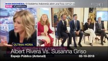 Rivera despluma a Susanna Griso por acusarles de duros con el 155