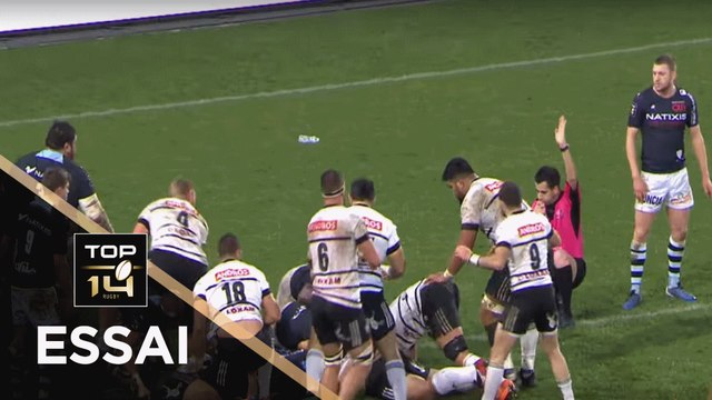 TOP 14 - Essai James JOHNSTON (CAB) - Brive - Racing 92 - J12 - Saison 2019/2020