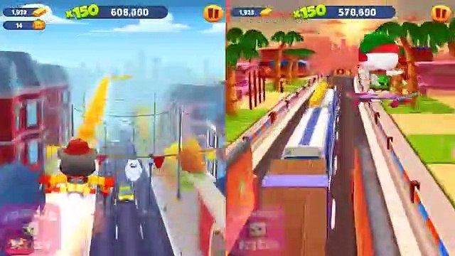 RUN- RUN- RUN- TALKING TOM GOLD RUN NEW HALLOWEEN 2019 FIREMAN TOM VS ELF ANGELA