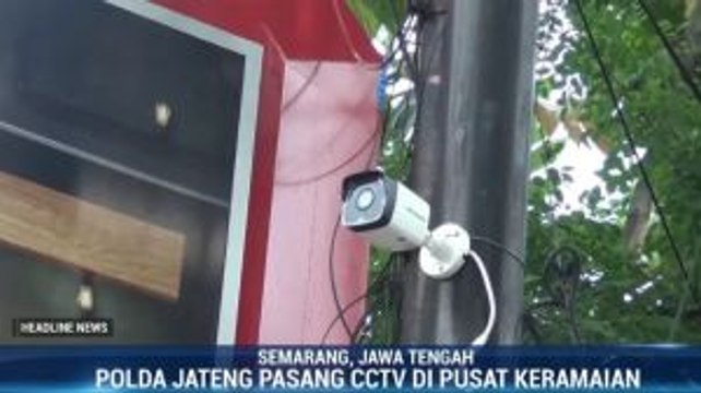 Amankan Malam Tahun Baru, Polda Jateng Sebar CCTV