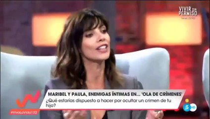 Esta cara se le quedó a Maribel Verdú tras cometer este tremendo error en 'Viva La Vida'
