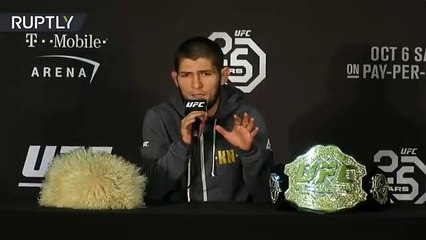 Pedir disculpas no le ha servido de nada a Nurmagomédov: le dejan sin 'bolsa'