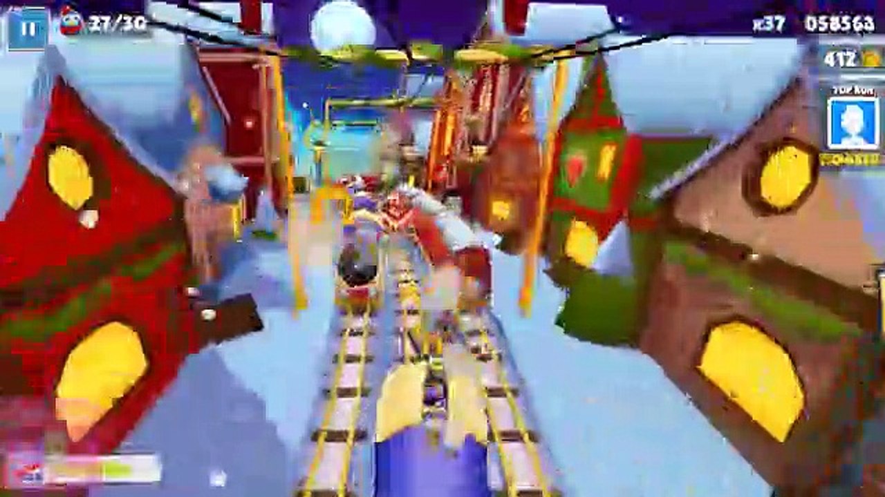 RUN- RUN- RUN- DARK JAKE GOLD RUN - SUBWAY SURFERS WINTER HOLIDAY 2019