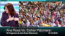 Ana Rosa le cierra el pico a Esther Palomera directamente con la bandera de España