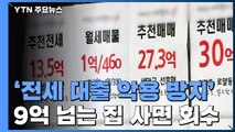 전세 대출받고 9억 원 넘는 집 사면 대출 회수 / YTN