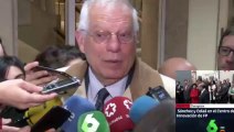 Borrell, muy picado con Pablo Casado por ir a Bruselas a 