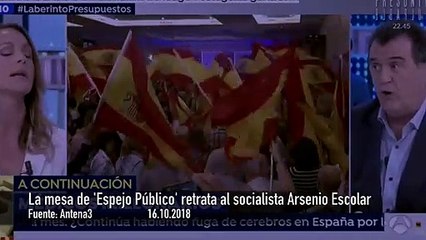 Jamardo, Castillón y hasta Griso dejan para el arrastre a Arsenio Escolar por ir con la camiseta del PSOE