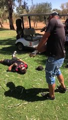 Precision Tee off Takes Nerves of Steel