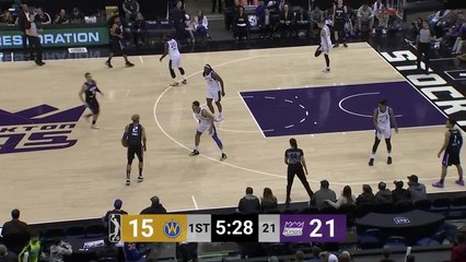 Isaiah Pineiro Posts 11 points & 13 rebounds vs. Santa Cruz Warriors