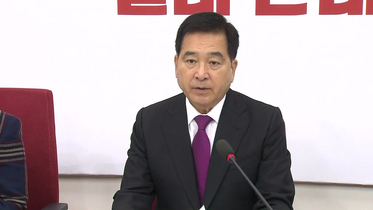 한국당 심재철 기자간담회…공수처 법 비판 전망 / YTN