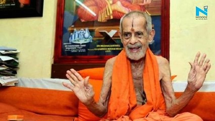 Pejavara mutt’s chief Vishwesha Teertha Swami dies at 88