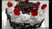 how  to make quick  black forest cake   - eggless cake -  with Tips and Tricks - Chocolate cake - without  oven  - by nishamadhulika