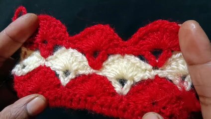 Beautiful crochet pattern for stylish projects of ladies and kids