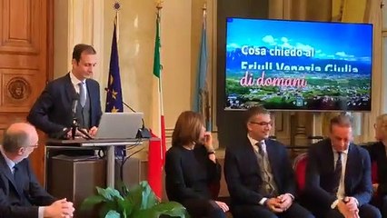 Fedriga - Conferenza di fine anno sui risultati del 2019 e le azioni del 2020 (27.12.19)
