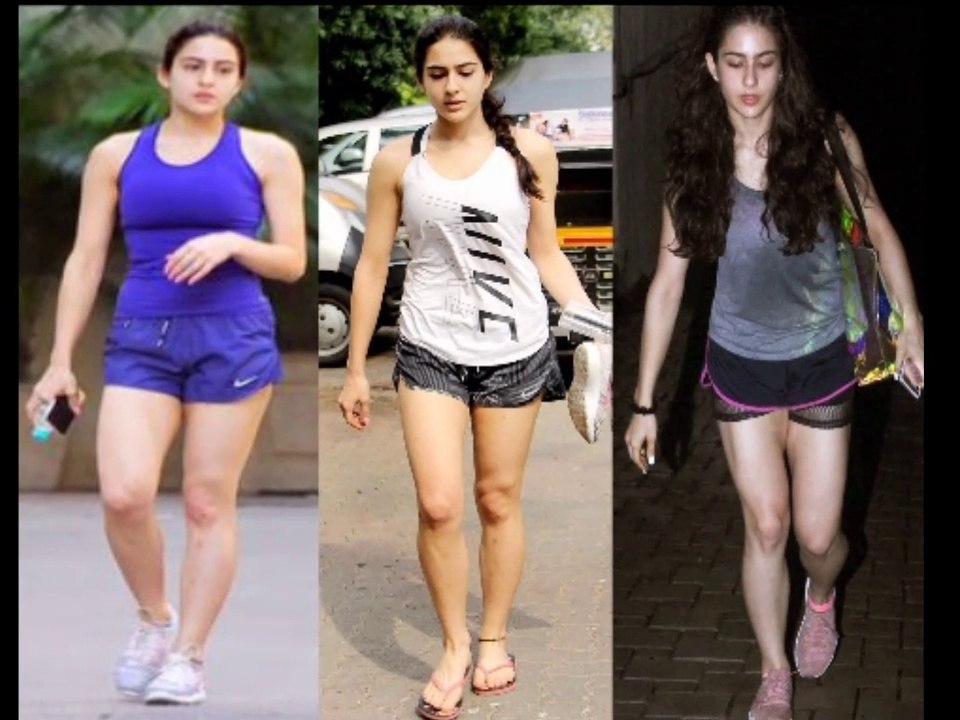 Sara Ali Khan Hot Workout