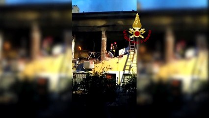 Terni - Esplosione in un appartamento, 3 ustionati (28.12.19)
