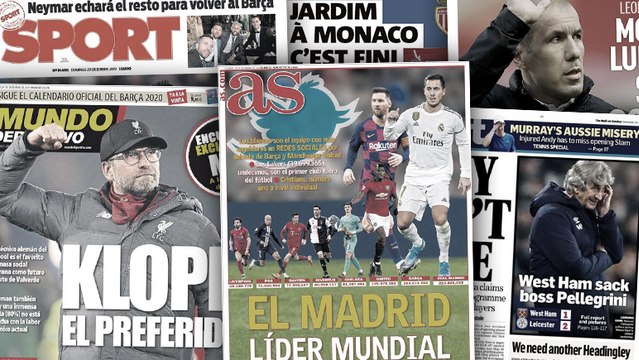 Les supporters du Barça réclament Jürgen Klopp, le Real Madrid est le club le plus populaire au monde