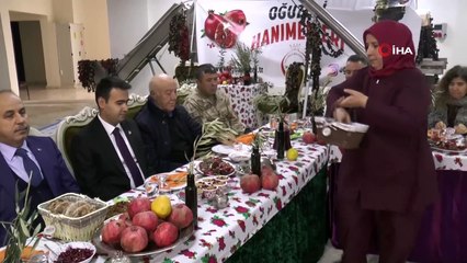 Nar ilçesi Oğuzeli’nde ilk kez narlı ekmek yapıldı