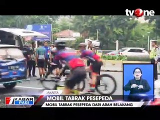 Polisi Tetapkan Pengemudi Tabrak 7 Sepeda Jadi Tersangka