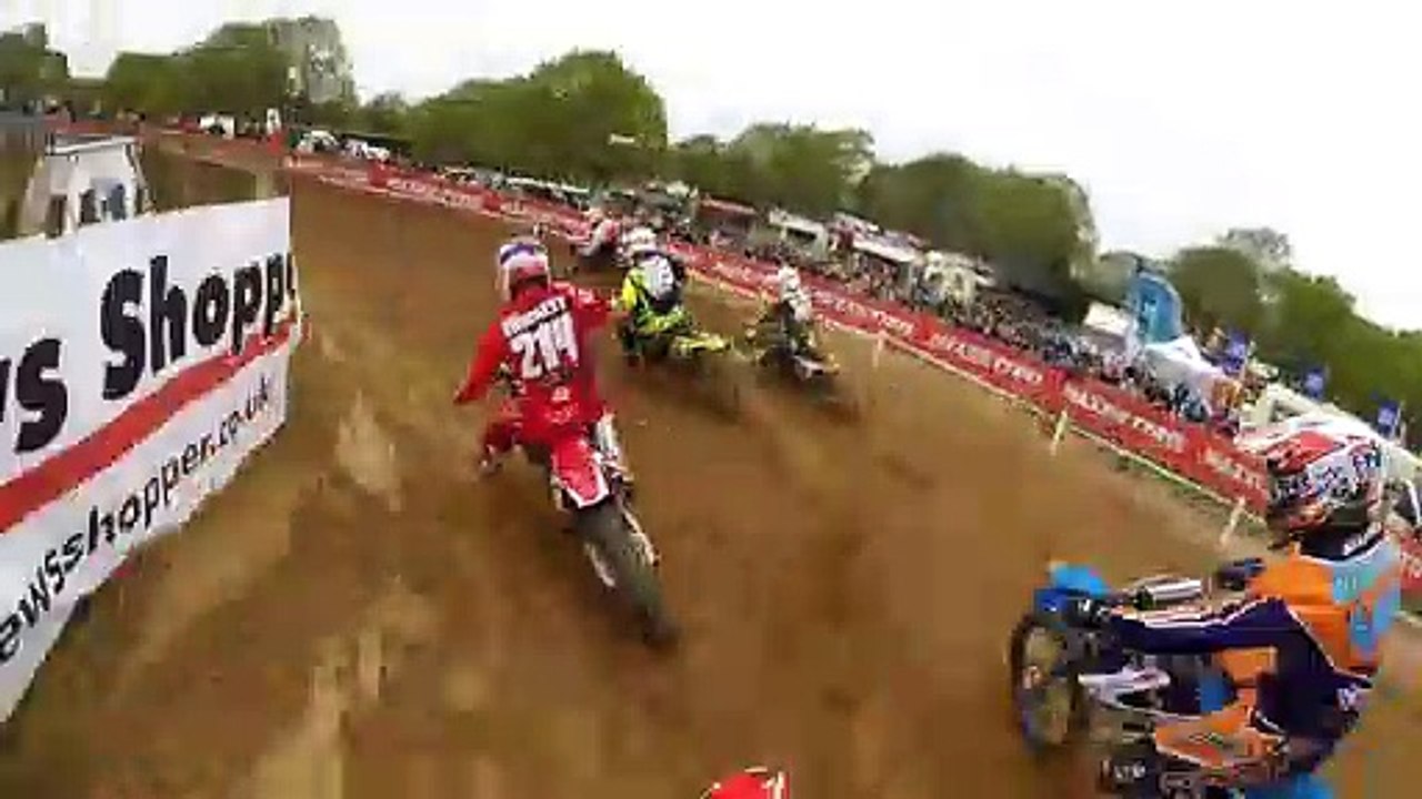 ON BOARD MOTOCROSS RACE