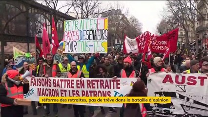 Réforme des retraites : guerre dans la bataille d'opinion