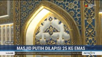 Intip Kemegahan Masjid yang Dilapisi 25 Kg Emas di Uzbekistan