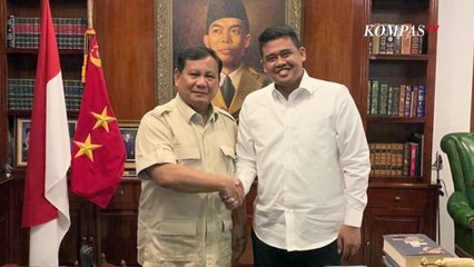 Usai Daftar Pilwakot, Menantu Presiden Temui Prabowo