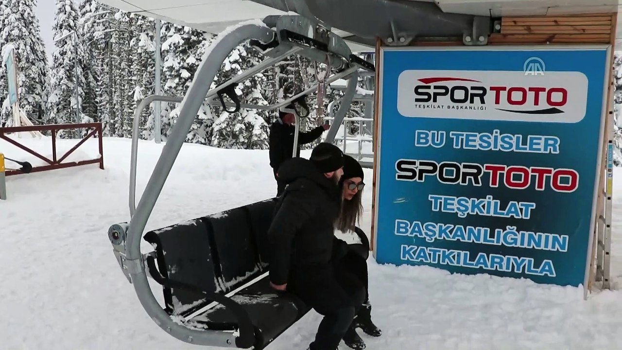 Ilgaz Dağı Kayak Merkezi yılbaşına hazır - KASTAMONU