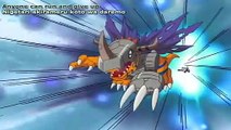 Digimon Adventure - VenomMyotismon vs Metalgreymon and WereGarurumon and Angemon and Angewomon